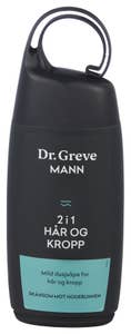 Dr. Greve Dusjgele mann 2i1 hår og kropp