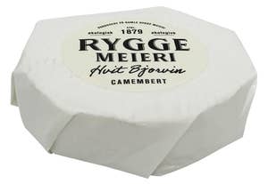 Rygge Meieri Hvit Bjorvin Camembert