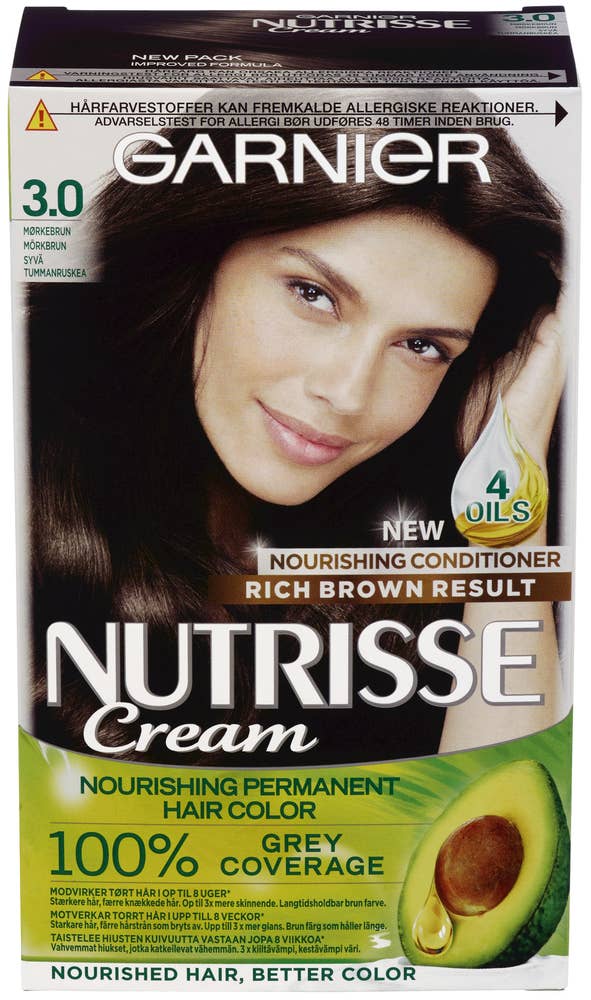 Garnier Nutrisse mørkebrun 3.0