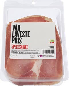 Vår Laveste Pris Spekeskinke
