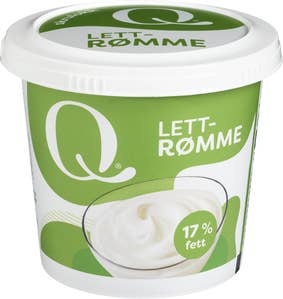 Q Q-lettrømme 18%