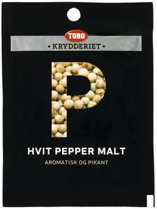 Toro Hvit pepper Malt