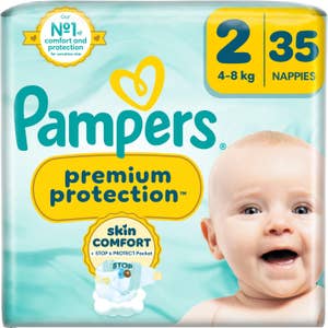 Pampers Bleie Premium Protection New Baby Str. 2, 4-8 kg