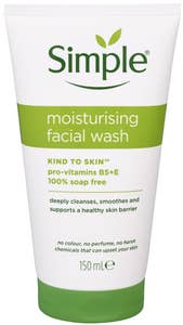Simple Moisturising Facial Wash