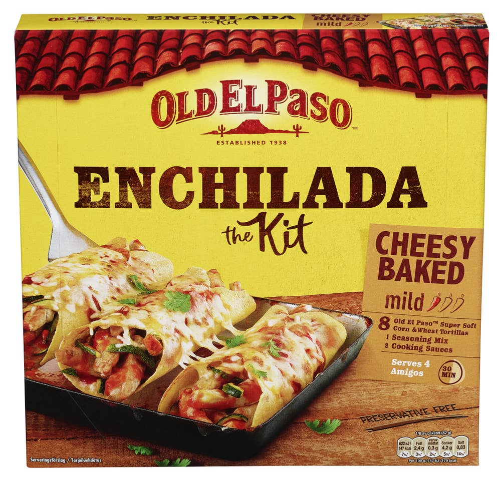 Old El Paso Enchilada-kit