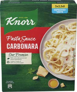Knorr Carbonara pastasaus 3x23g