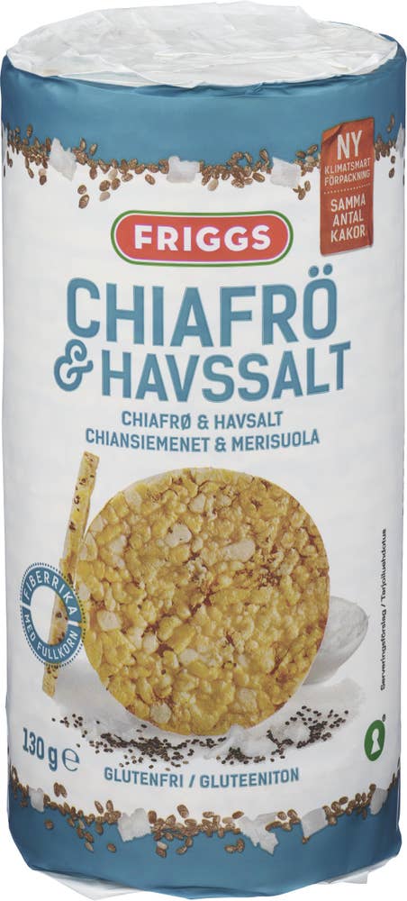 Friggs Maiskaker Chia & Havsalt