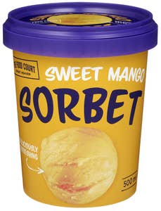 Food Court Swee mango sorbet