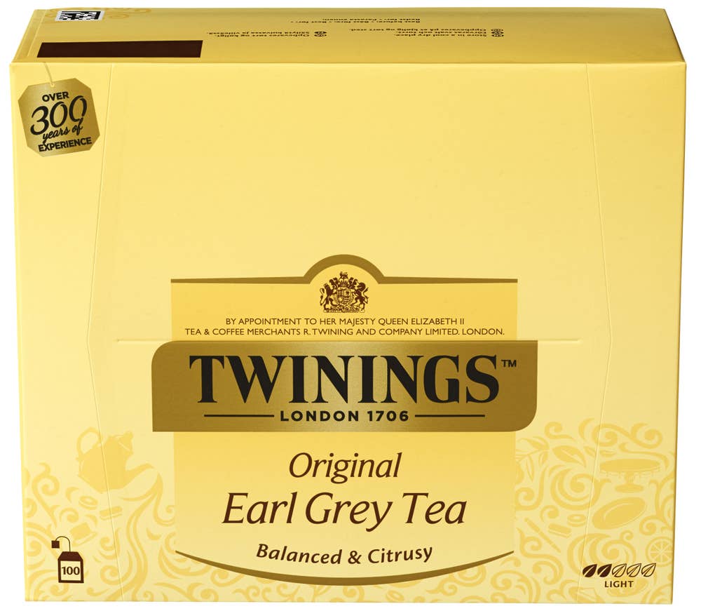 Twinings Earl Grey 100 poser