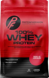 Proteinfabrikken 100% Whey Protein Jordbærsmak