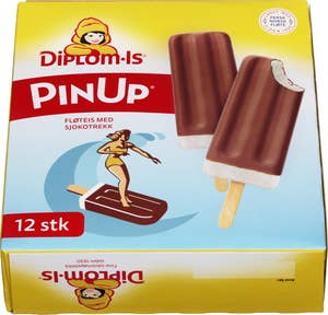 Diplom-is PinUp ispinne 12 stk