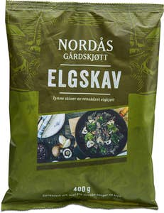 Nordås Gårdskjøtt Fryst elgskav