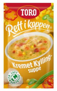 TORO Rik Kremet kyllingsuppe Rett i koppen