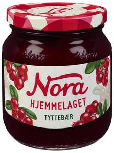 NORA Tyttebærsyltetøy Hjemmelaget