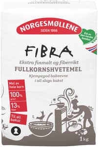 Norgesmøllene Fibra fullkornshvetemel
