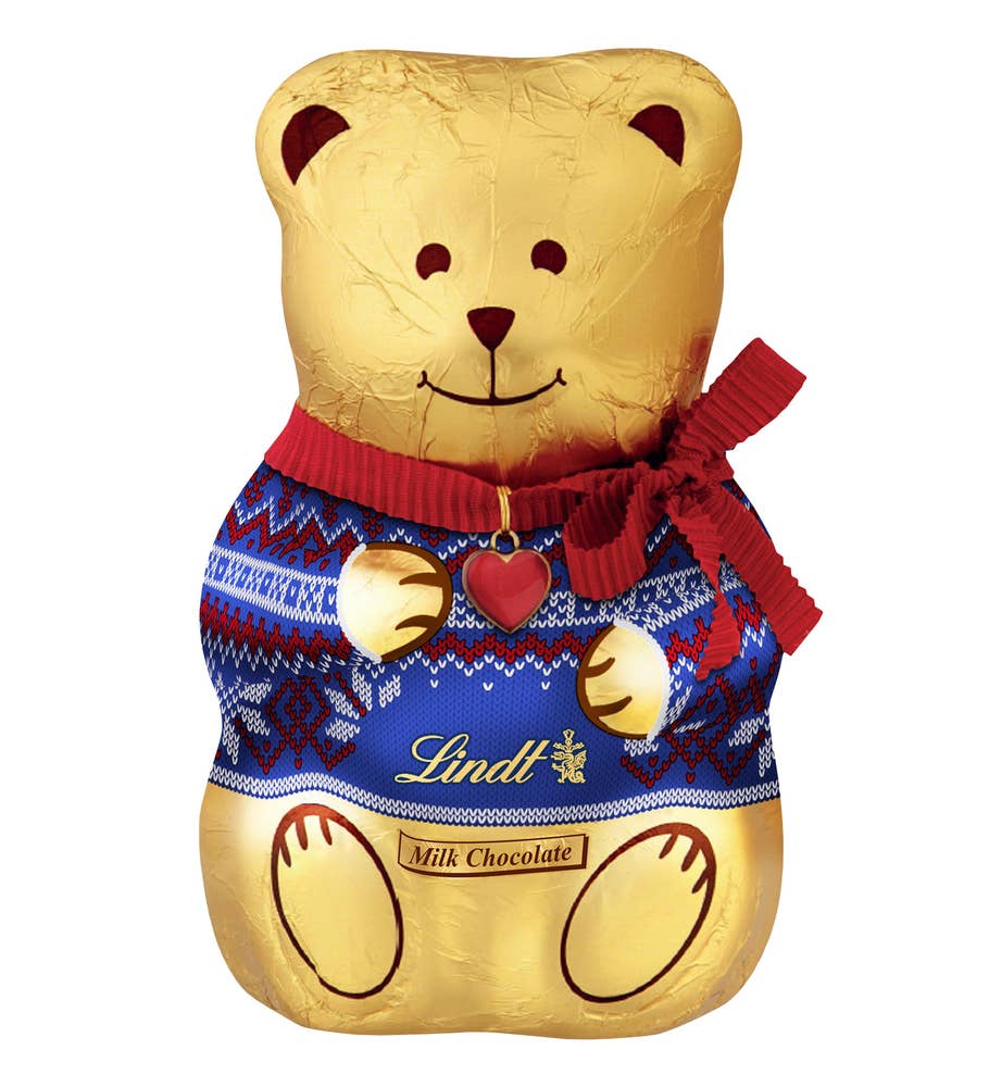 Lindt Teddy Sjokoladebamse Assortert farge