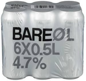 BARE Øl 6 x 0,5l