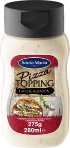 Santa Maria Pizza topping Galric & Onion