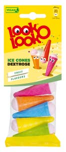 LOOK-O-LOOK Ice cones dextrose Fruktsmak