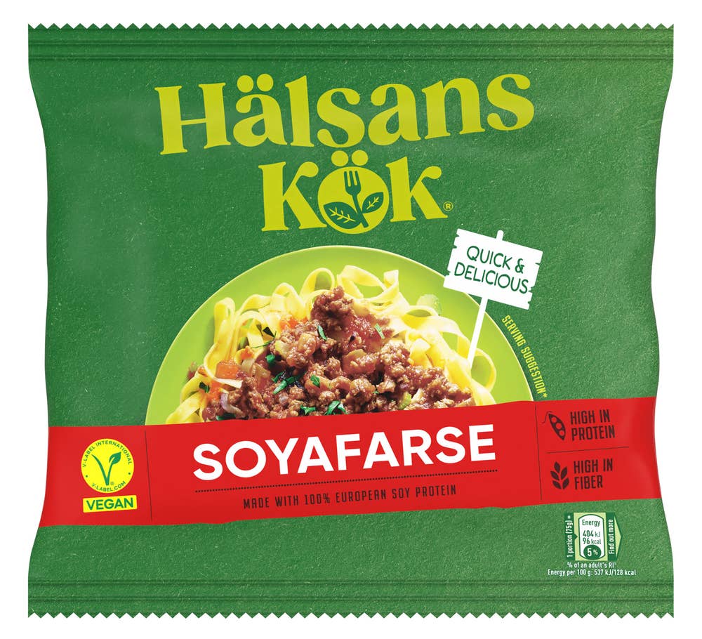 Hälsans Kök Vegan Soyafarse