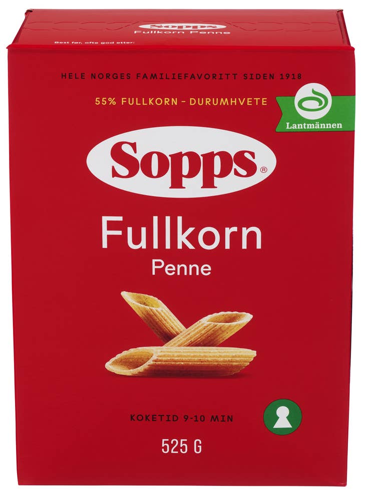 Sopps Penne fullkorn