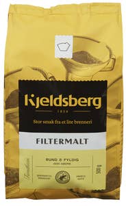 Kjeldsberg Filtermalt kaffe Rund og fyldig