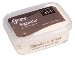 Gorines Egg og rekesalat