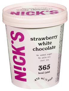 Nick´s Strawberry white chocolate
