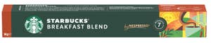 Starbucks Breakfast Blend Intensitet 7, 10 stk