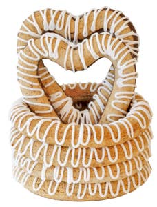 My Bakery Kransekakelykke 2 hjerter og 4 ringer