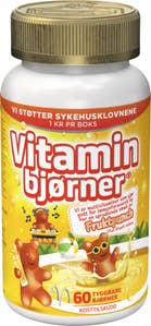 Vitaminbjørner® Vitaminbjørner fruktpunch 60stk