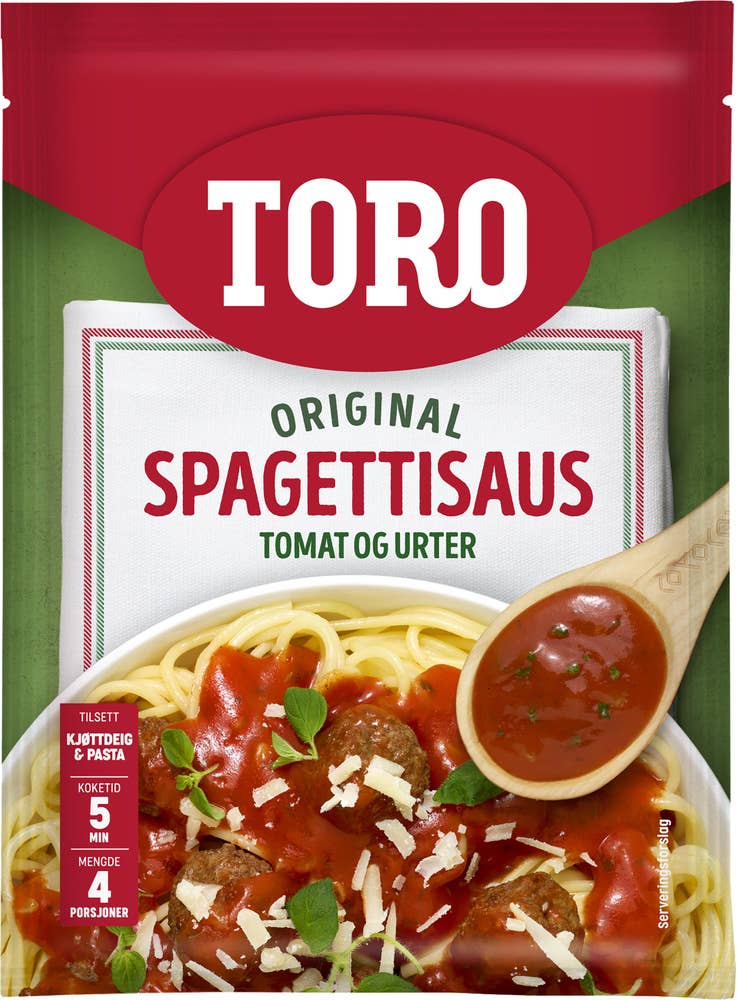 Toro Spaghettisaus Original