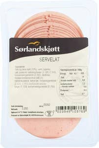 Sørlandskjøtt Servelat