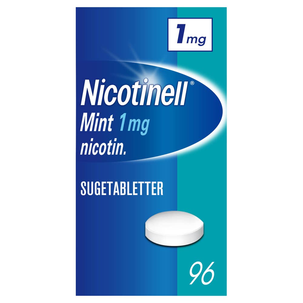 Nicotinell Mint 1 mg nikotin Sugetablett