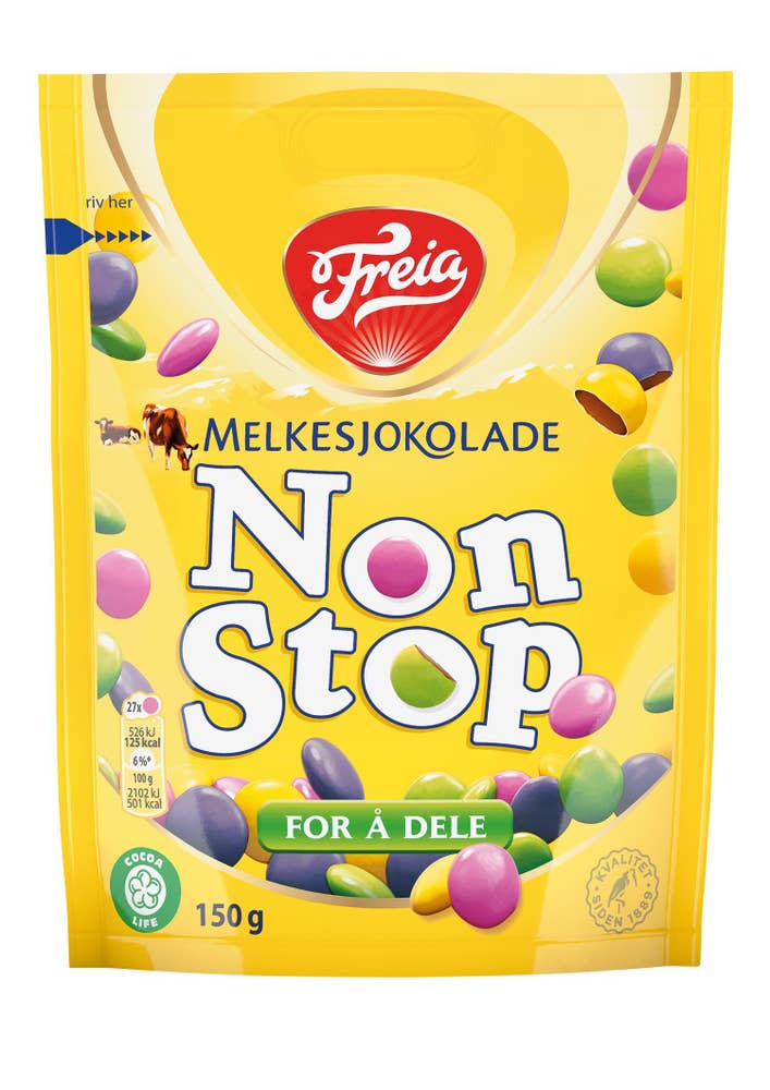 FREIA Non Stop melkesjokolade
