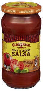 Old El Paso Salsa Thick'n Chunky Medium