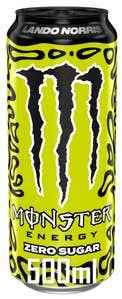 Monster Lando Norris zero sugar