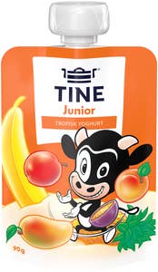 TINE Junior yoghurt Tropisk UTEN