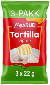 Maarud Tortilla dipmix 3 x 22 g