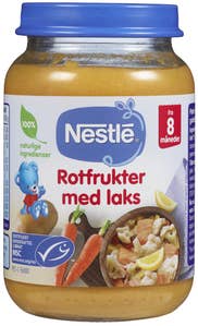 Nestlé Rotfrukter med laks Fra 8 mnd