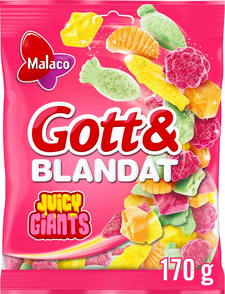 Godt & Blandet Juicy Giants