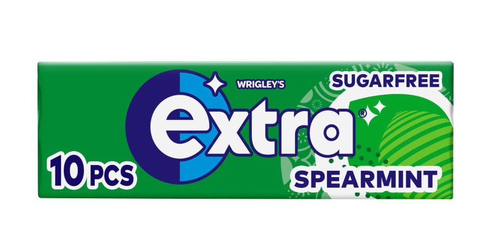Extra Spearmint Sukkerfri 10 stk
