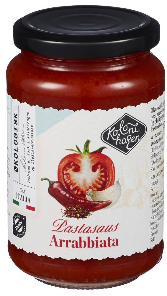Kolonihagen Pastasaus Arrabbiata Økologisk