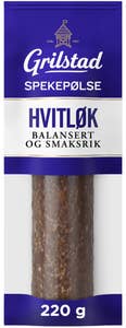 Grilstad Hel hvitløkspølse