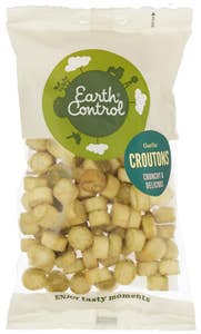 Earth Control Hvitløkskrutonger