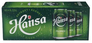 Hansa Pilsner fridgepack 10 x 0,33l