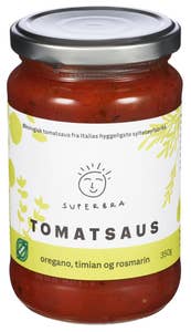 Superbra Tomatsaus Oregano, timian og rosmarin