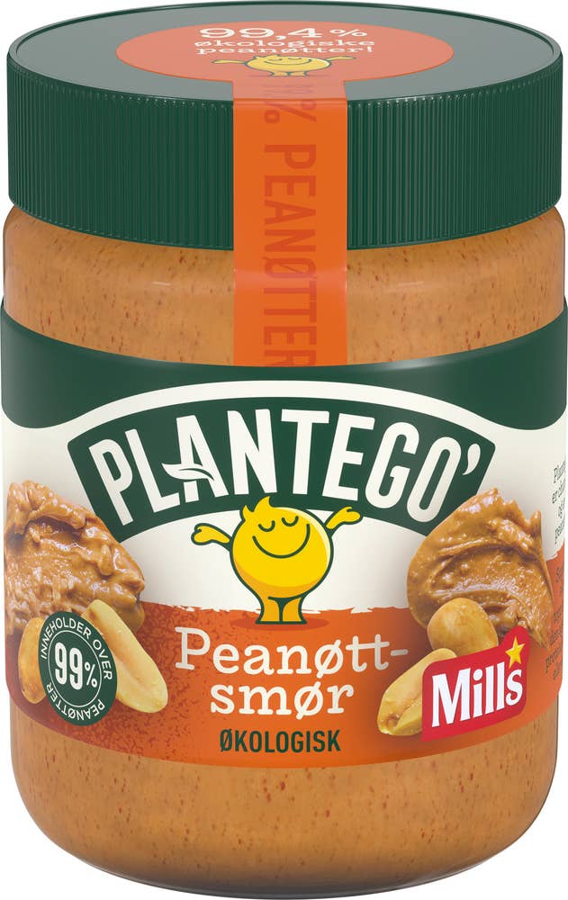 Plantego' Peanøttsmør Økologisk