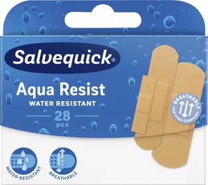 Salvequick Aqua Resist Ulike størrelser