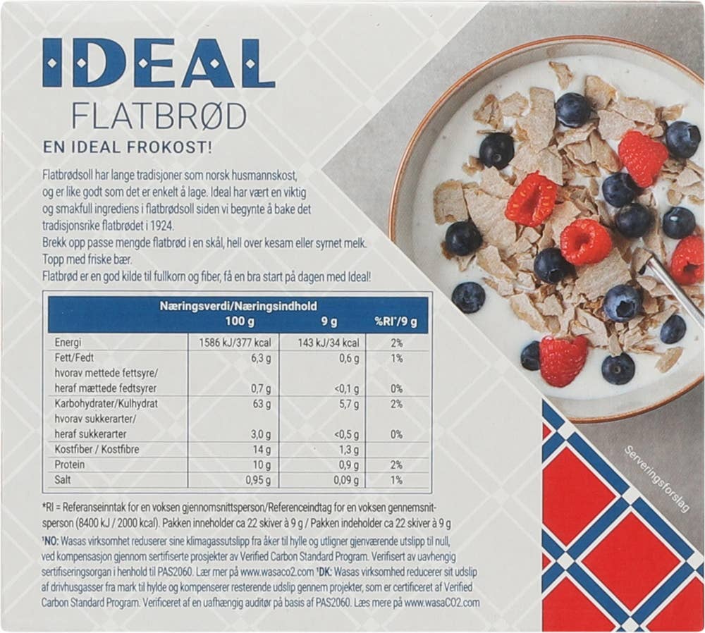 Ideal Flatbrød